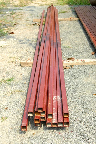 Steel rods bunch — Stockfoto
