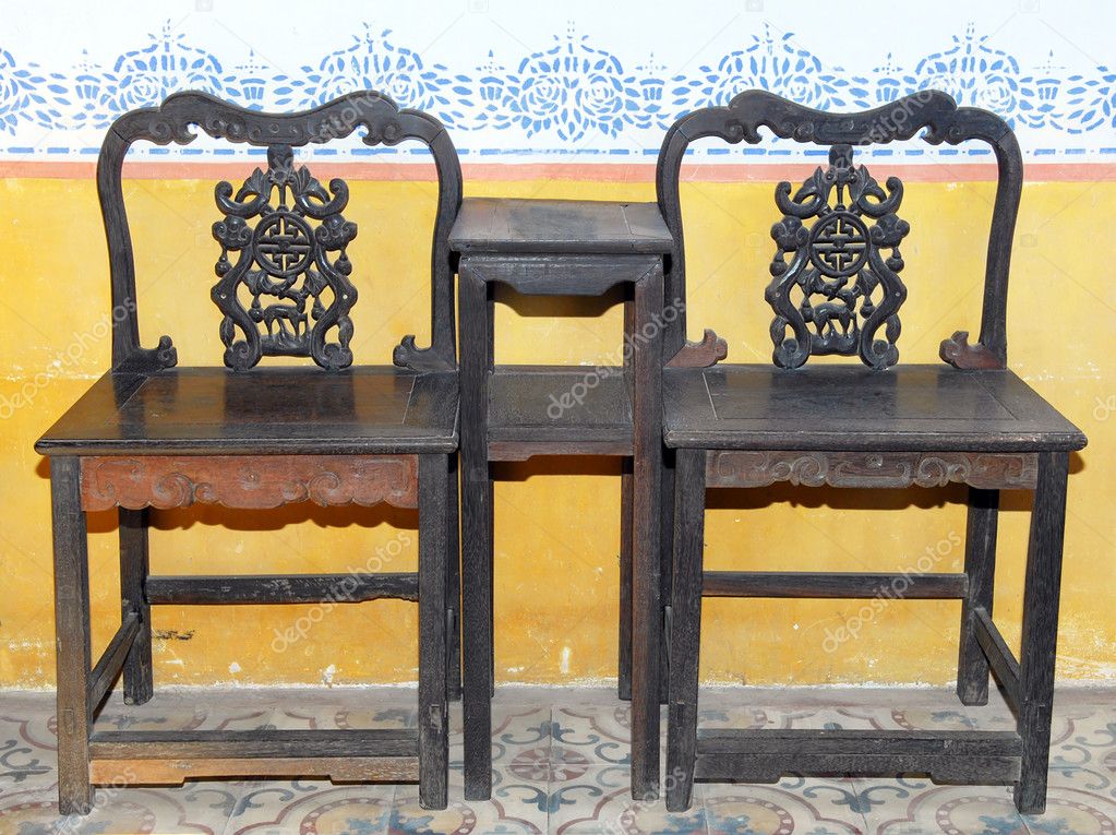 Chinese antique ming style furniture chair made from elm wood
