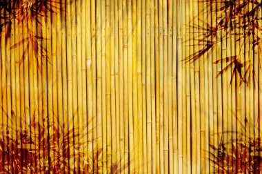 Light golden bamboo Background clipart
