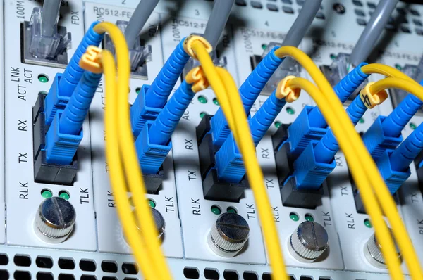 stock image Servers in a datacenter