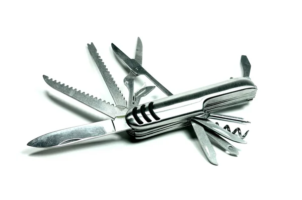 Cuchillo de herramienta completamente abierto — Foto de Stock