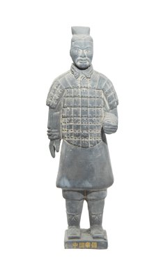 Terracotta army figure clipart