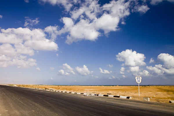 stock image The road in the desert