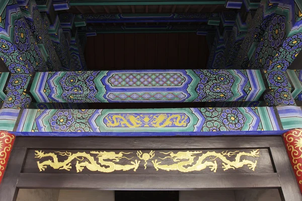 Деталі старовинної китайської будівлі — стокове фото