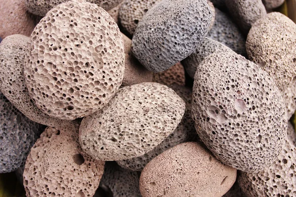 Modelli formati da rocce laviche vulcaniche — Foto Stock