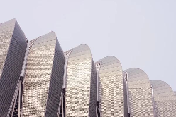 중국에 있는 경기장의 지붕 — 스톡 사진
