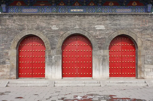 Geleneksel Çince kapı — Stok fotoğraf