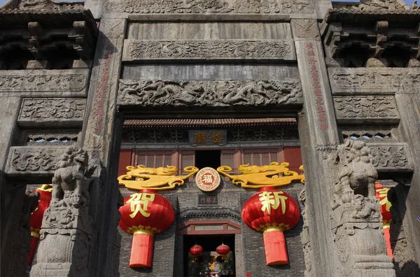 Geleneksel Çince kapı — Stok fotoğraf