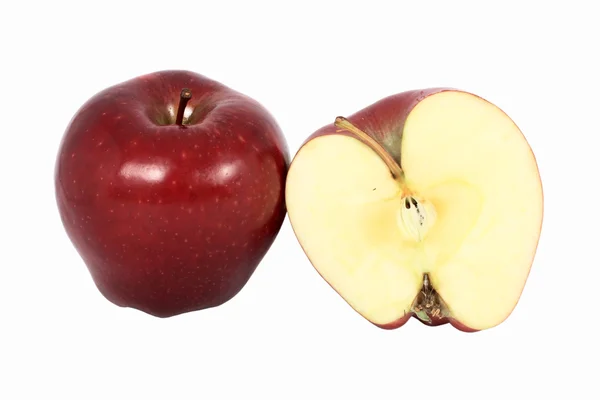 Manzana roja fresca madura —  Fotos de Stock