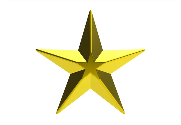 Golden star — Stock Photo, Image