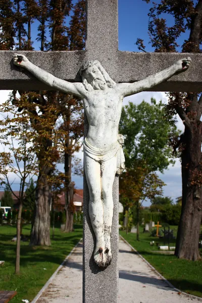 Jezus Christus gekruisigd — Stockfoto