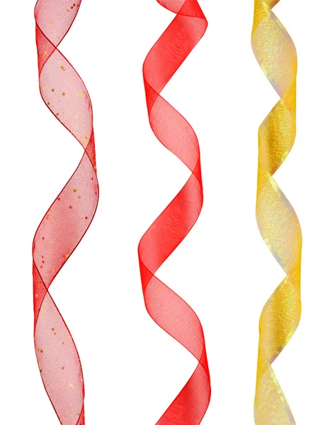 Collection of decorative ribbons — Stock Photo, Image