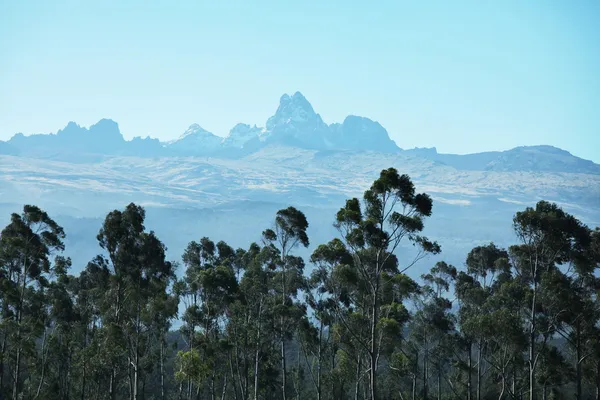 Montanha pico Quênia — Fotografia de Stock