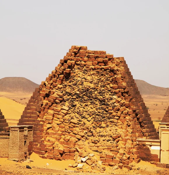 Sudan'ın piramitleri — Stok fotoğraf
