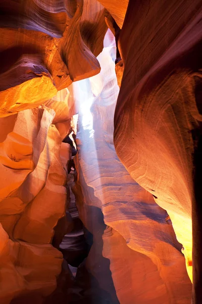 Antelope canyon scéna — Stock fotografie