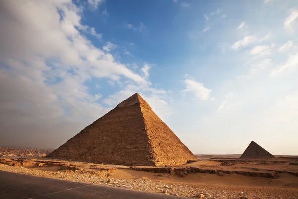 Пирамида в Гизе — стоковое фото