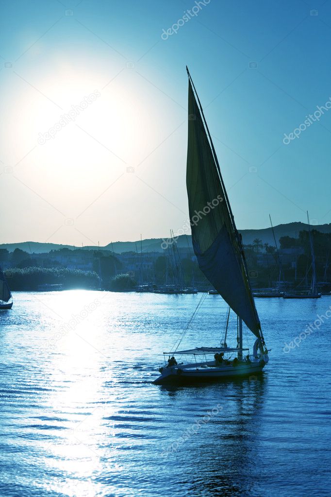 Boat on Nile