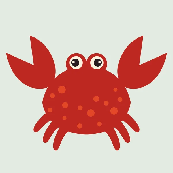 Wektor czerwony krab — Wektor stockowy