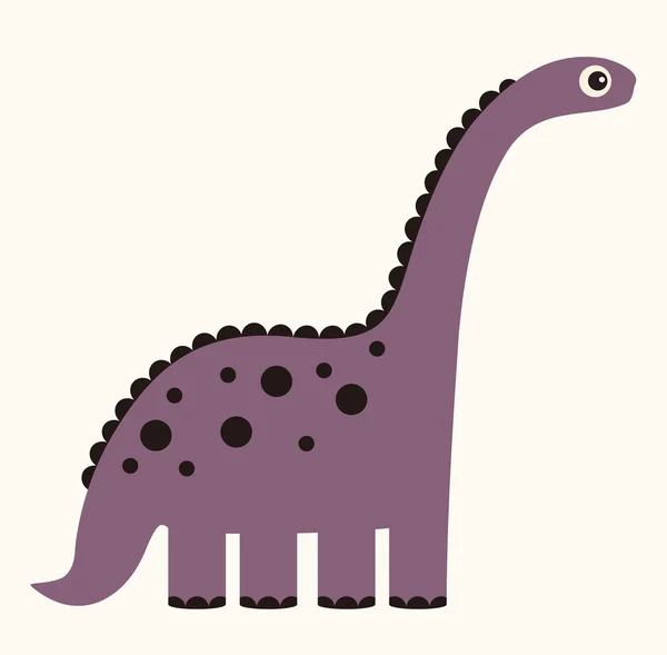 Dinoszaurusz vektoros illusztráció — Stock Vector