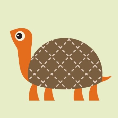 Turtle Vector Illustration clipart