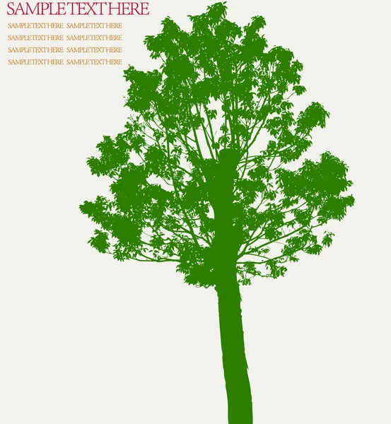 植物のベクトルの背景 — ストックベクタ