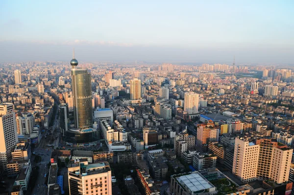 The aerial view of Guangzhou — Stock Photo, Image