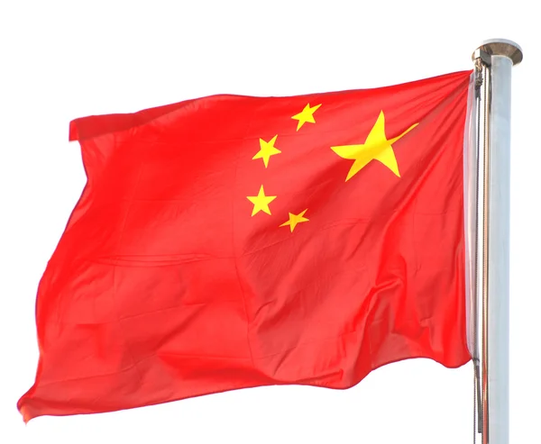 Флаг Китайской Народной Республики под открытым небом . — стоковое фото