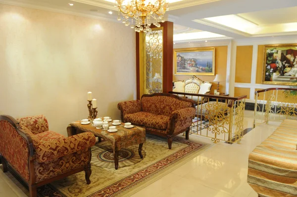 Luxury family living room. — Stock Photo, Image