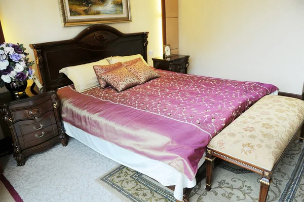 The luxury family bedroom — Stock Photo, Image