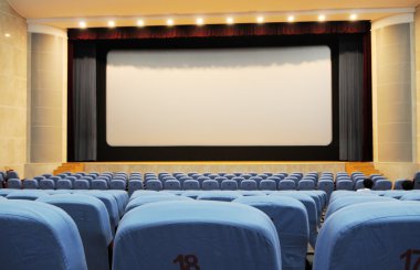 sinema koltukları ve ekran
