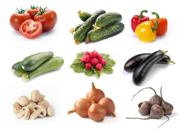 Sada zeleniny — Stock fotografie