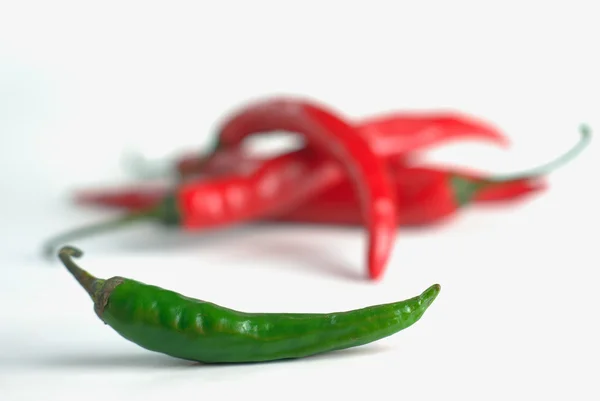 stock image Red and green hot chili pepper