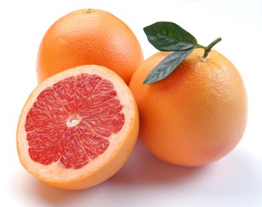 Grapefruit with segments clipart