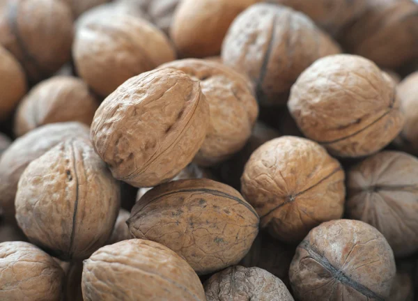Heap de nuci coapte — Fotografie, imagine de stoc