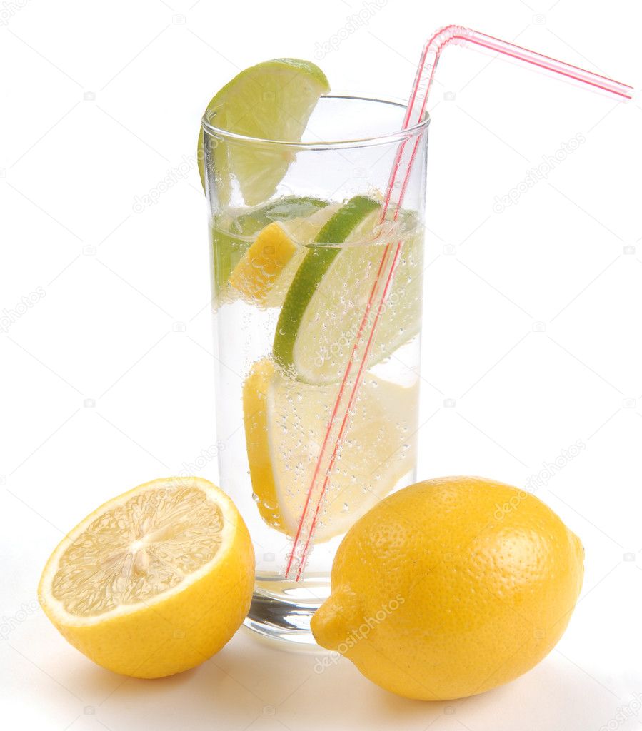 Lemon and lemonade — Stock Photo © sergioz 2163180