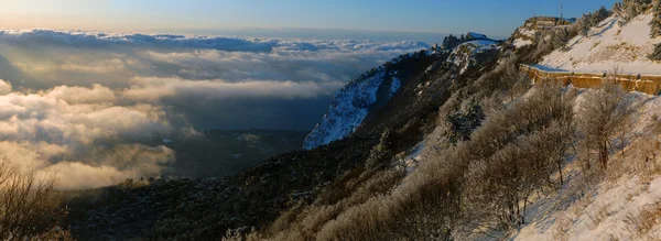 아 페 트리 겨울에 일출 — 스톡 사진