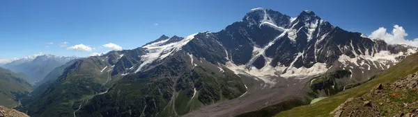 Panorama glacier the Big seven — Stok fotoğraf