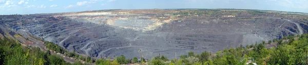 Panorama d'une mine à ciel ouvert — Photo