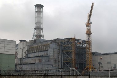 Chernobyl power plant clipart