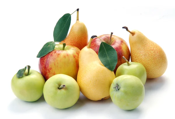 Peras y manzana —  Fotos de Stock