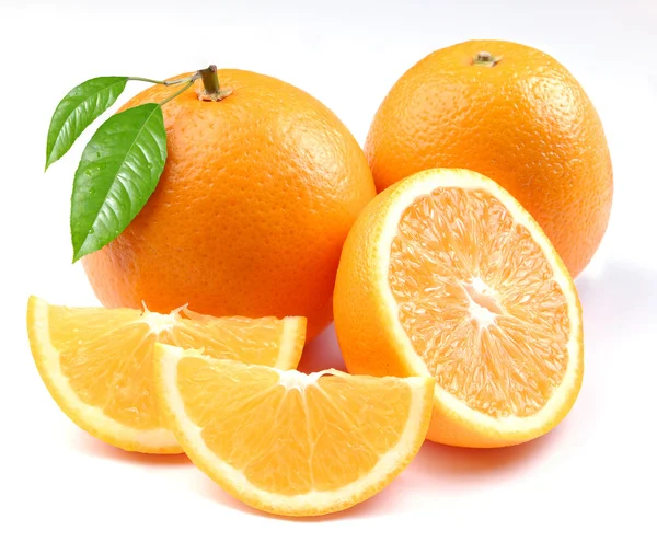 Oranžová s segmenty — Stock fotografie