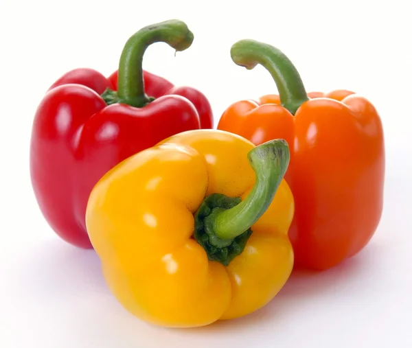 Více barevné papriky — Stock fotografie