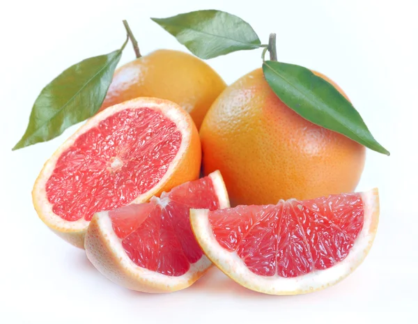 Grapefruit a szegmensek — Stock Fotó