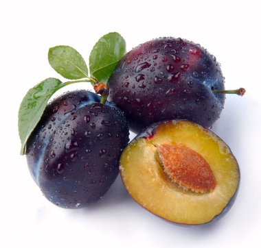 Plum and a half clipart