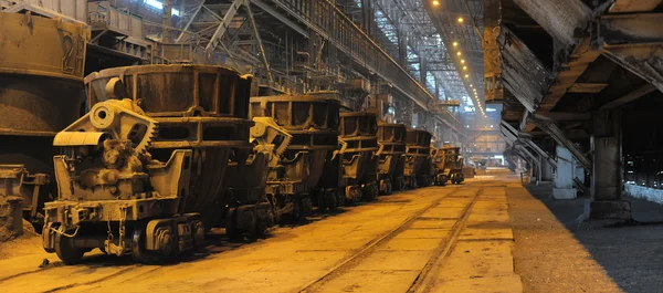 Warsztat metalurgiczny kompleks przemysłowym — Zdjęcie stockowe