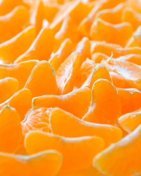 Mandarinkový segmenty — Stock fotografie