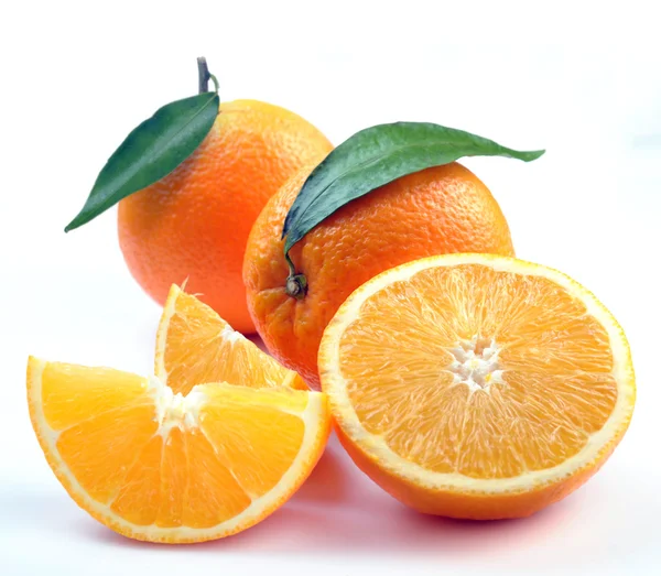 Оранжевый с сегментами — стоковое фото