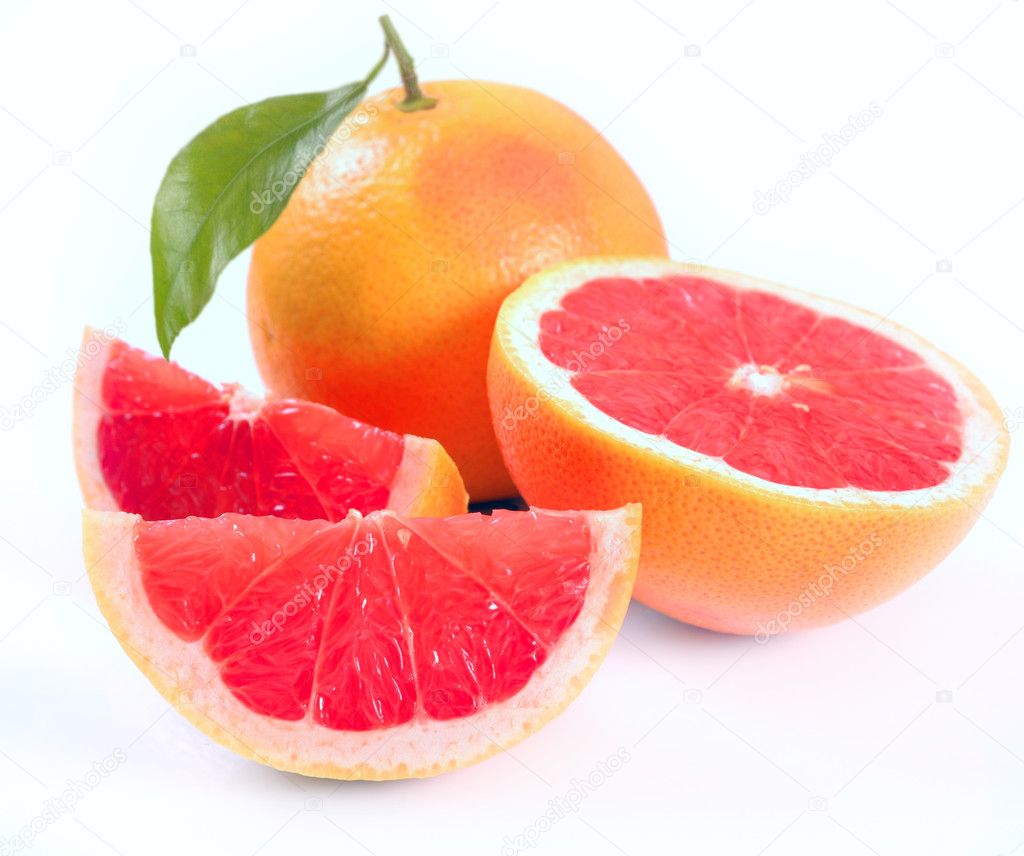 Grapefruit with segments — Stock Photo © sergioz #2574628