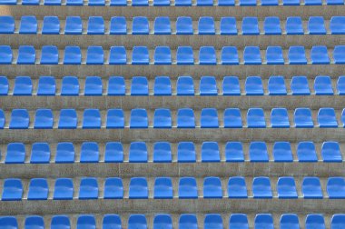 Blue seats clipart