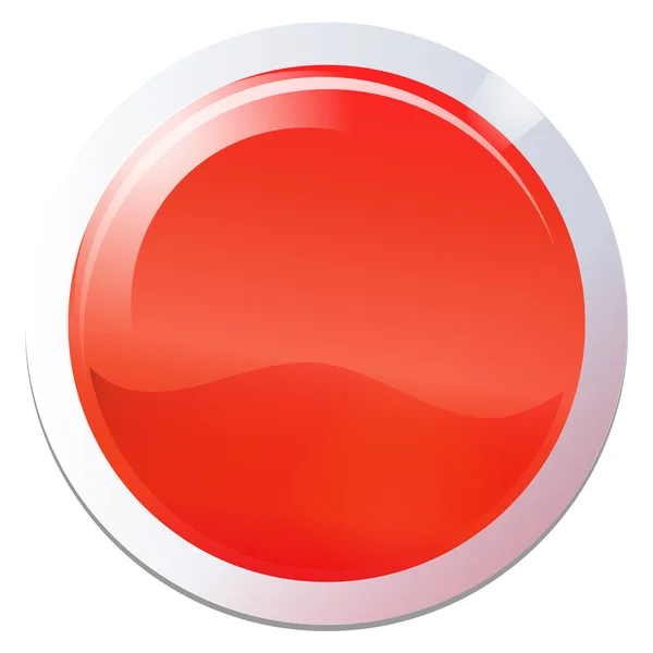 Icono brillante, botón — Vector de stock